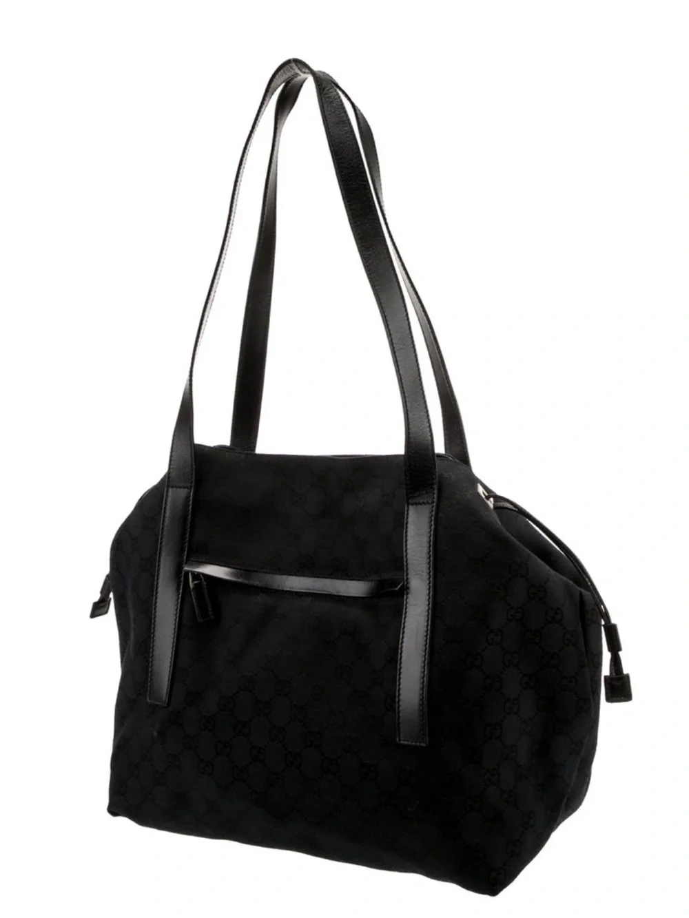 Gucci GG Canvas Black Tote Bag